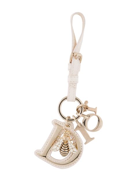 dior keychain dupe|christian dior logo keychain.